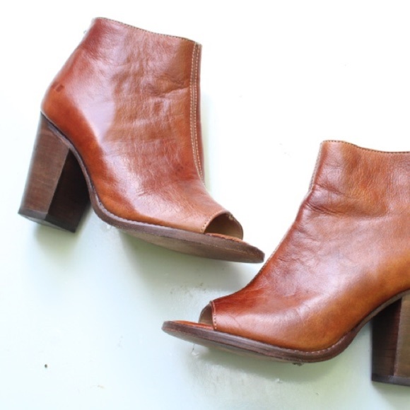 Bed Stu peep toe booties - Picture 15 of 16